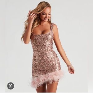 Windsor sequins party dress